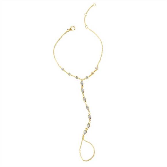 Jolene Cz Chain Ring / Sahira main image 1